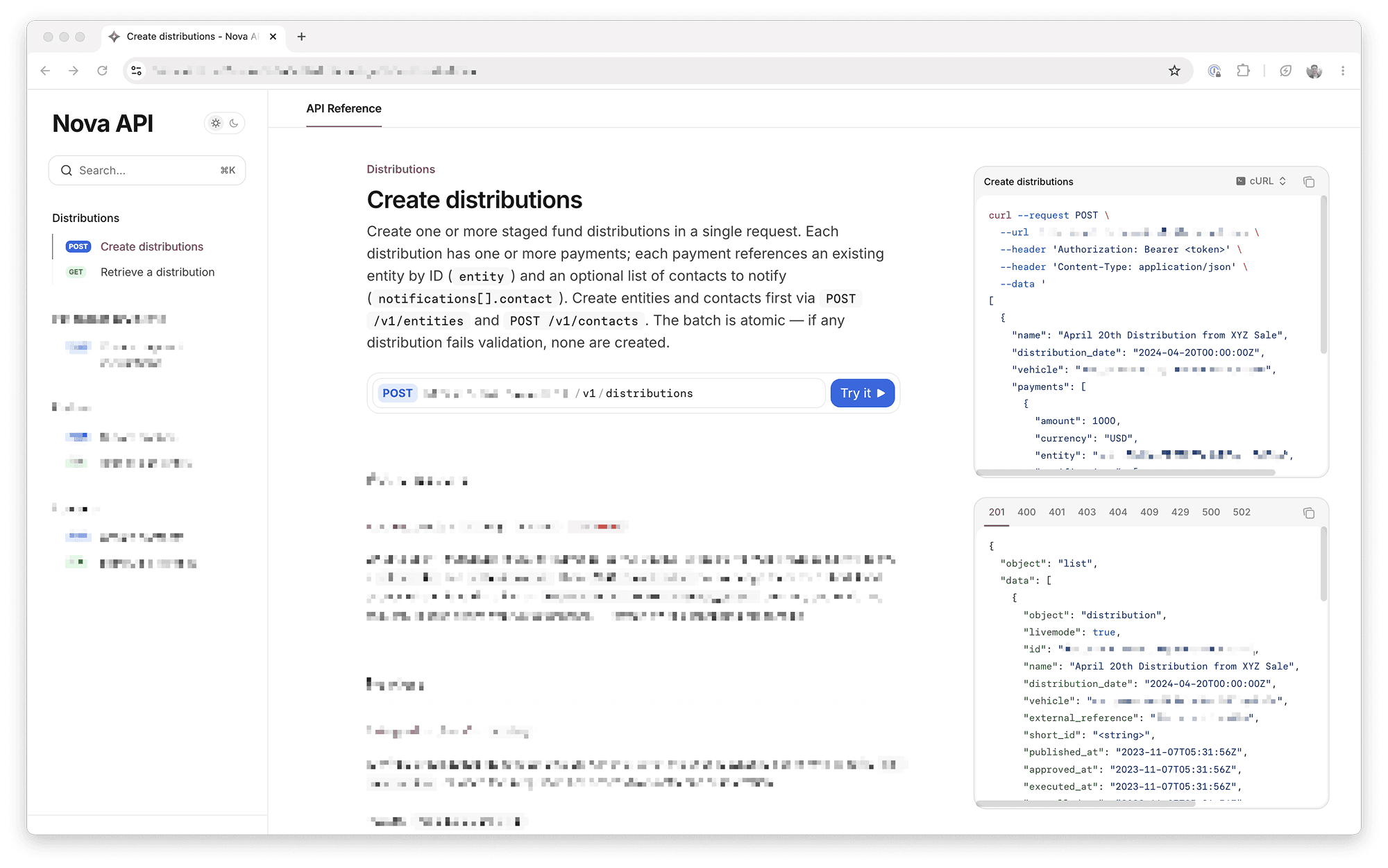 Nova API