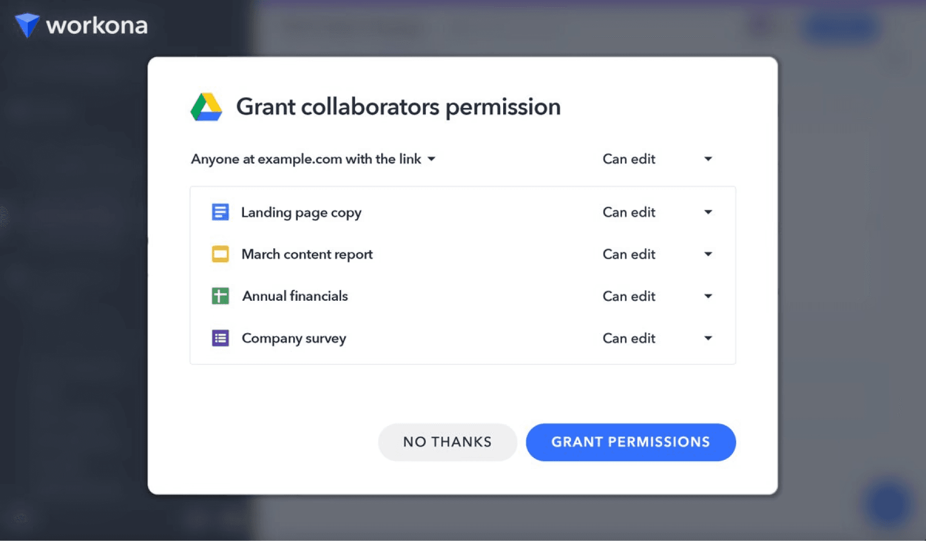 Google Drive integration